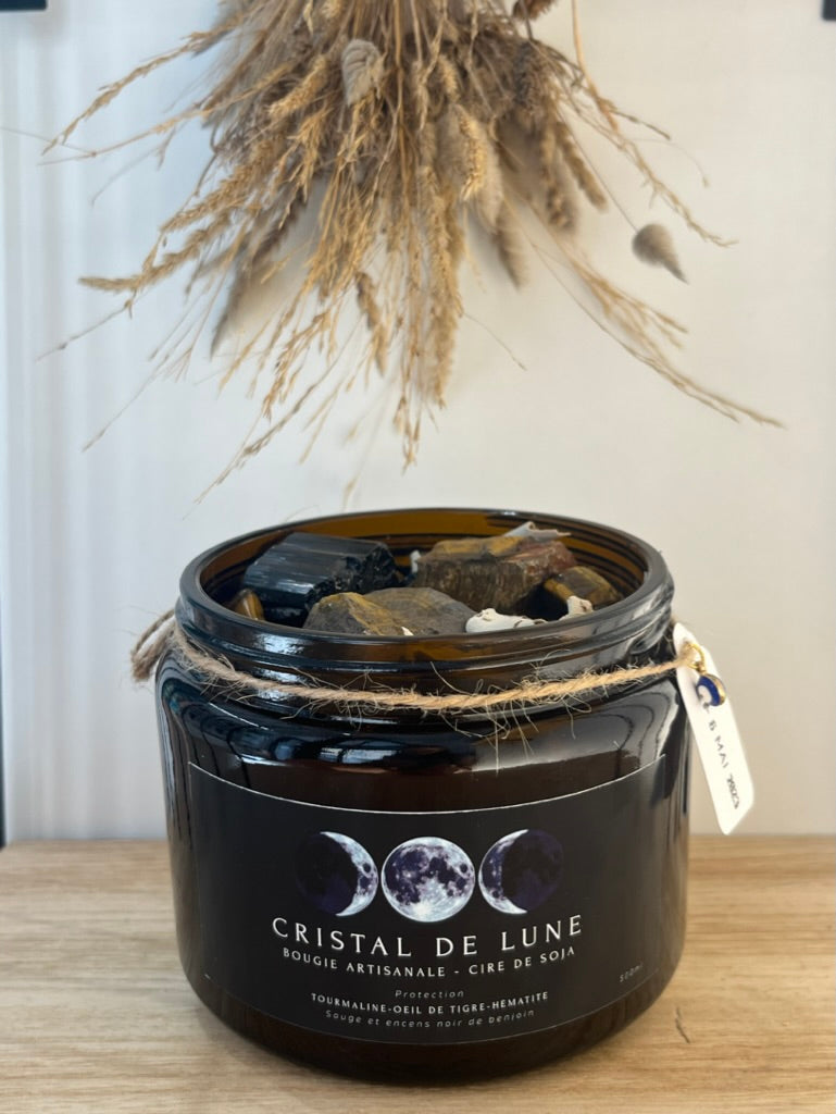 Cristal de Lune - Bougie Protection