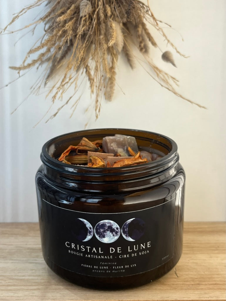 Cristal de Lune - Bougie Féminité