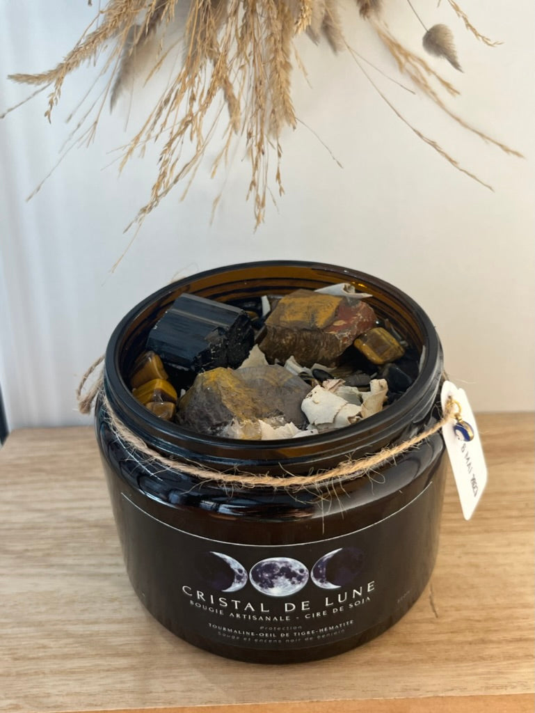 Cristal de Lune - Bougie Protection