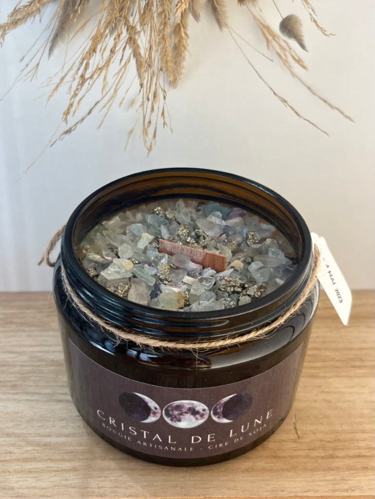 Cristal de Lune - Bougie Abondance