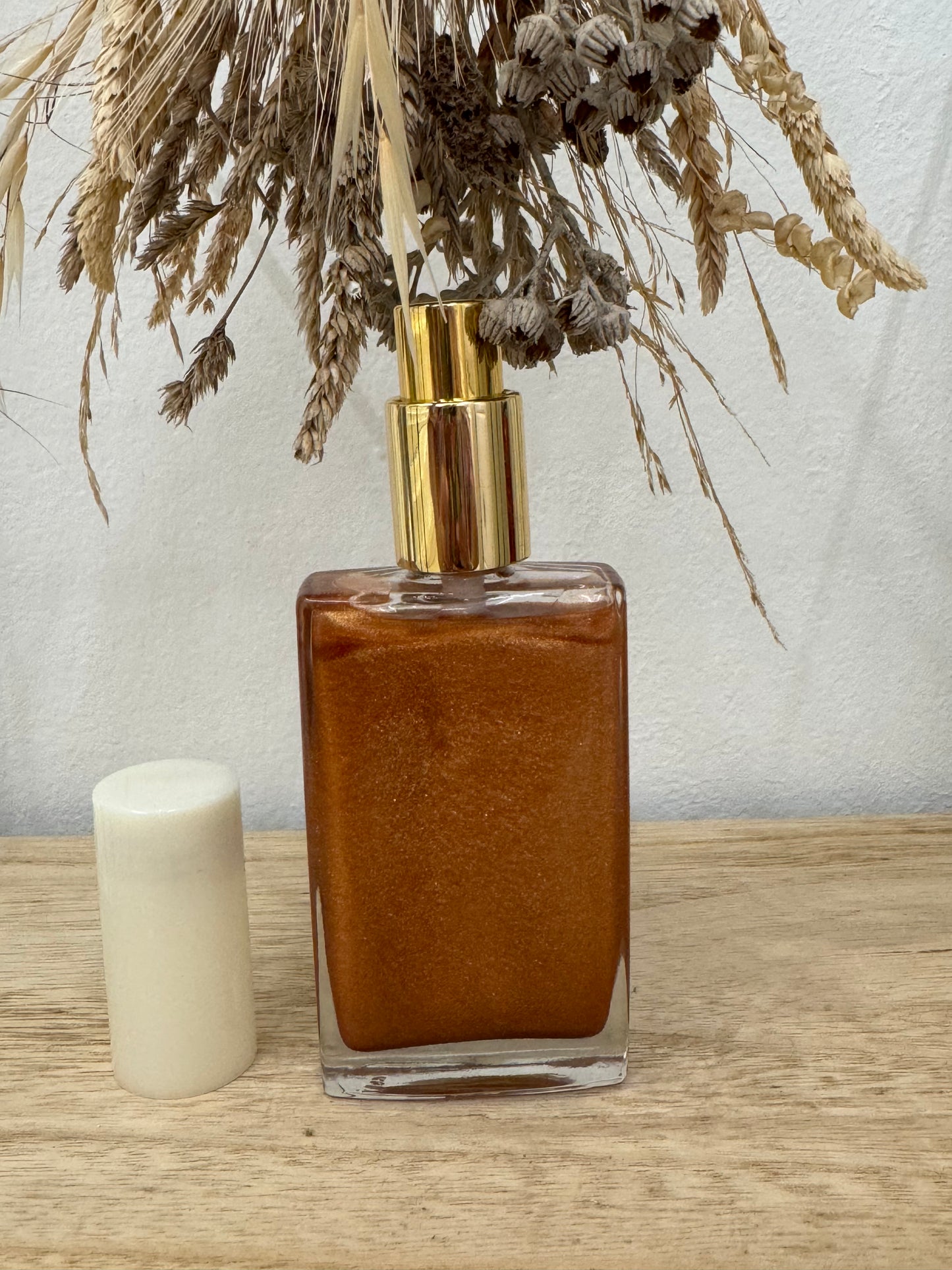Di Nina - Huile Sèche "Infusion de Lumière" Paillettée