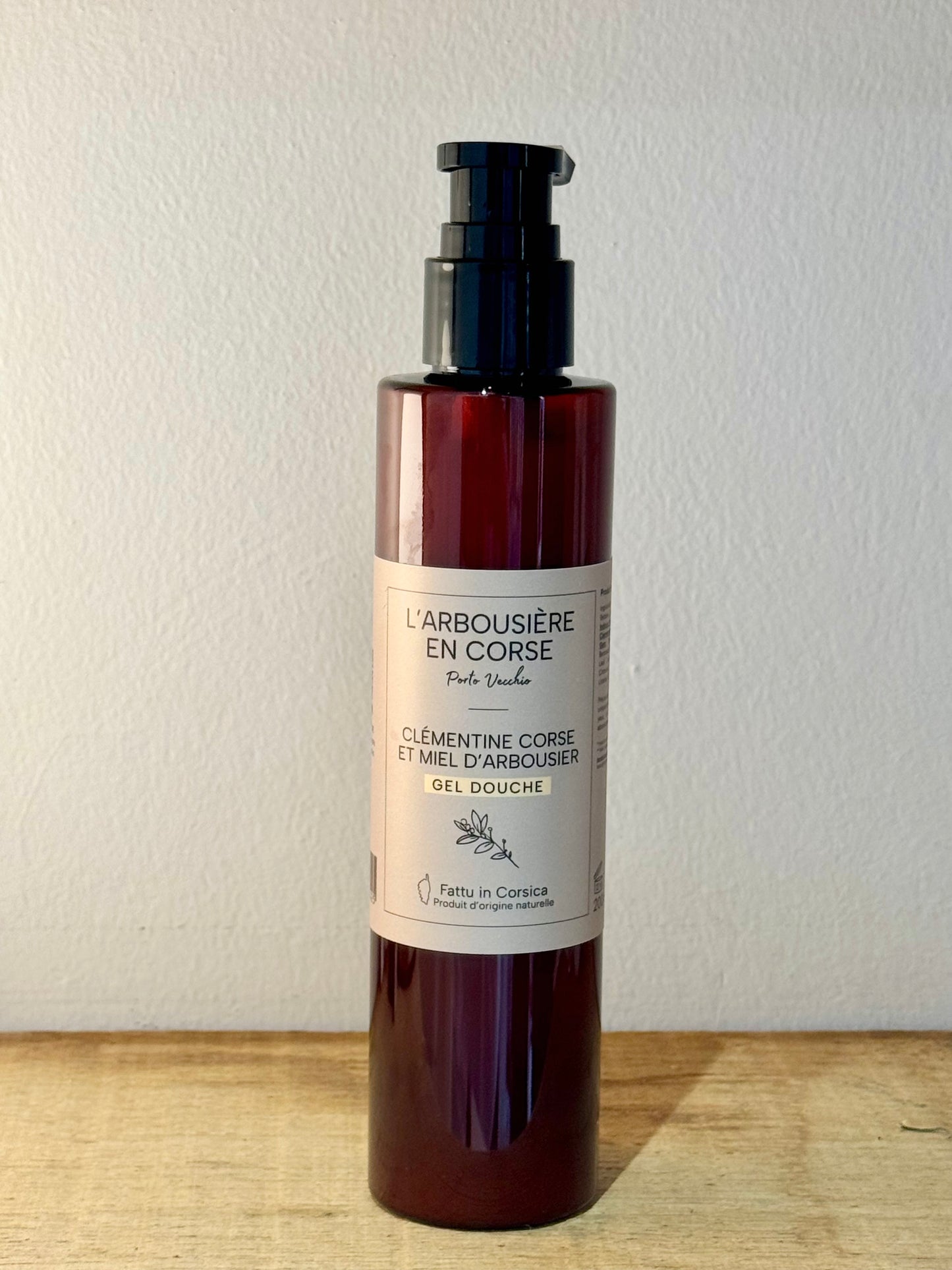 L'arbousière - Gel douche Clémentine Miel