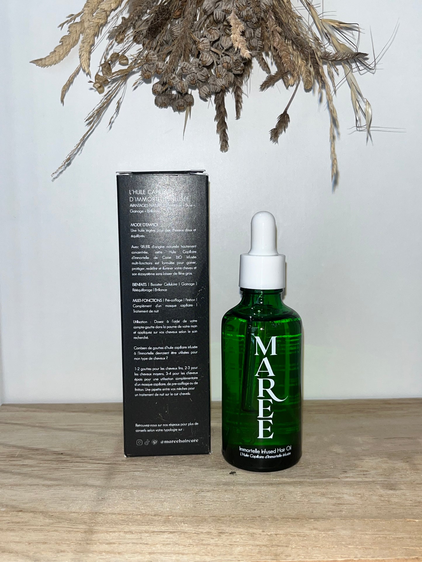 Maree - Huile Capillaire d’Immortelle Infusée