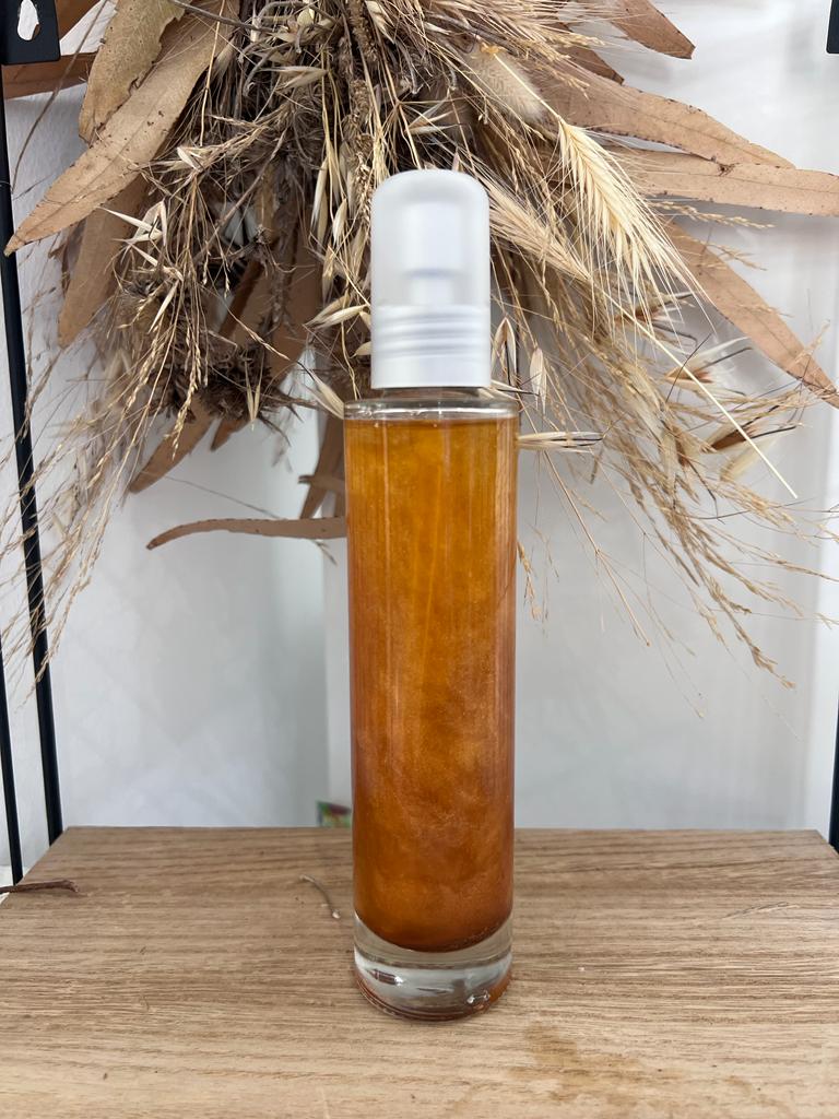 Di Nina - Huile Sèche "Infusion de Lumière" Paillettée