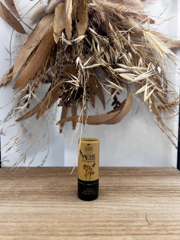 Intímu x Miel du Cap - Baume à Lèvres Miel & Immortelle
