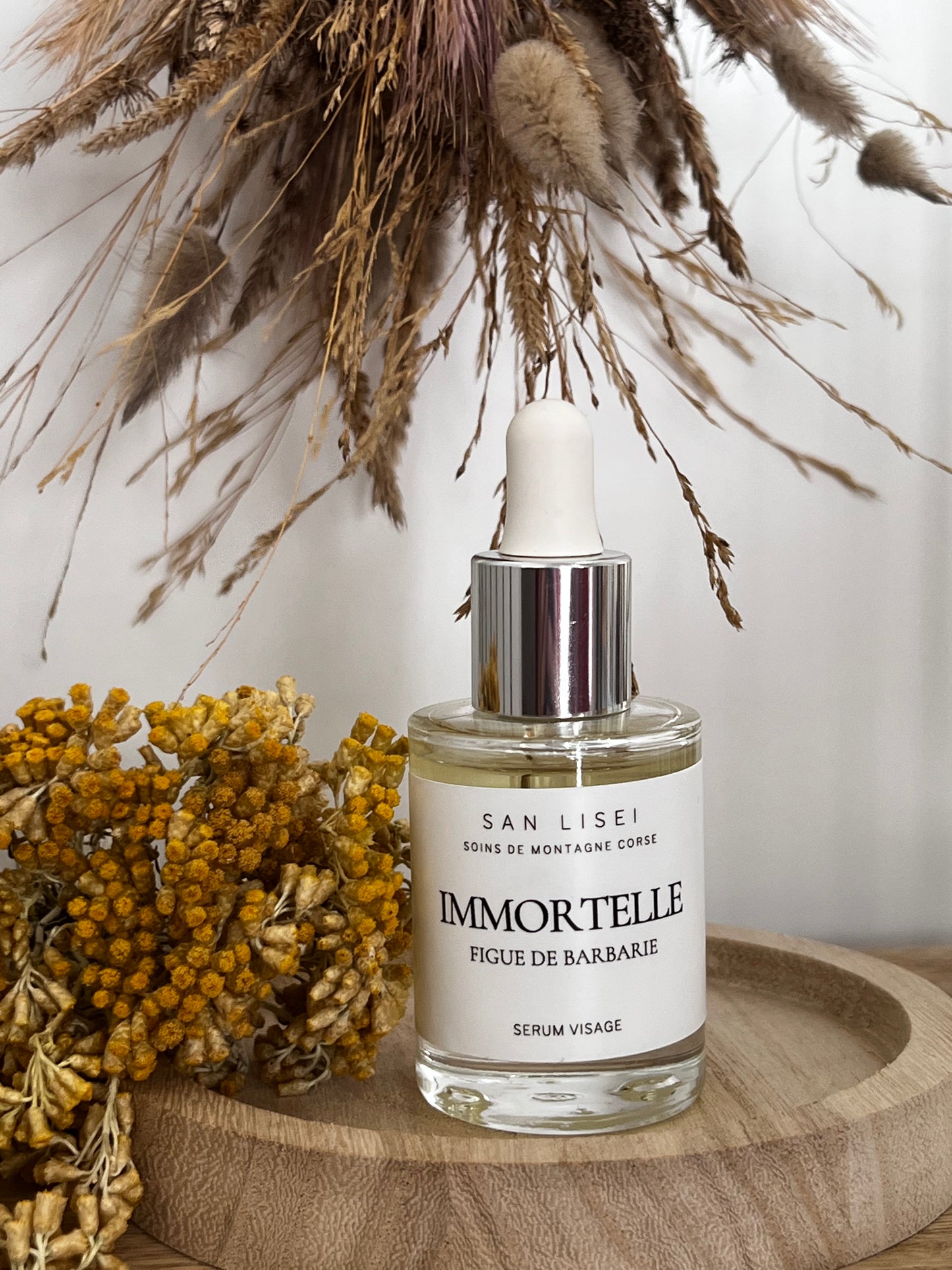 San Lisei - Sérum Visage Immortelle & Figue de Barbarie