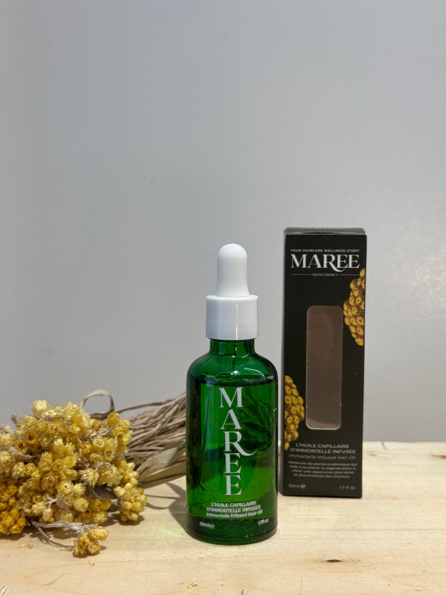 Maree - Huile Capillaire d’Immortelle Infusée