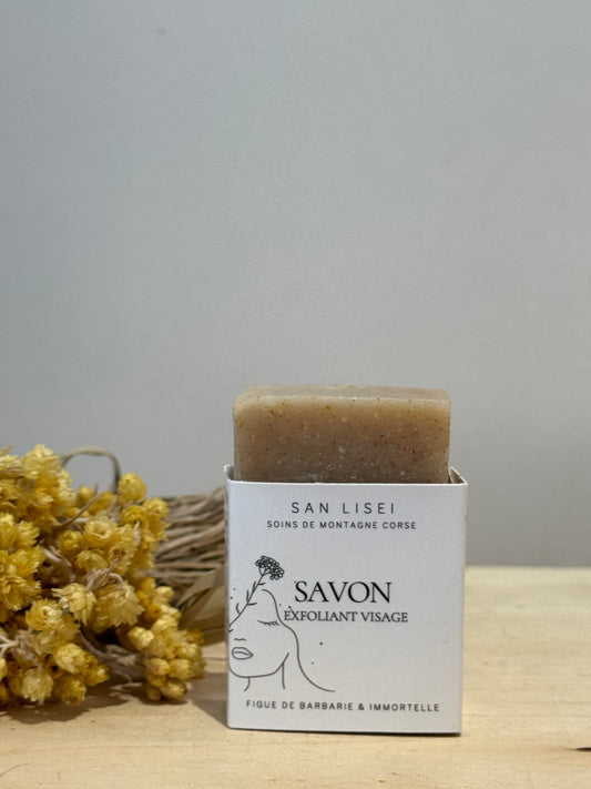 San Lisei - Savon Exfoliant Visage