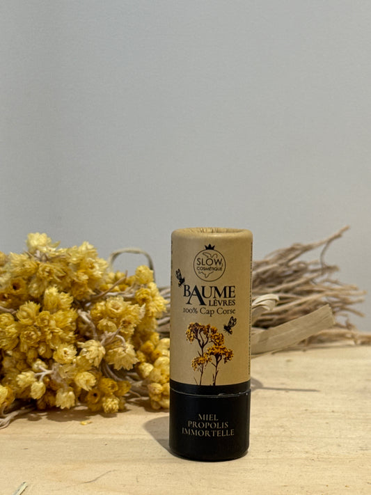 Intímu x Miel du Cap - Baume à Lèvres Miel & Immortelle