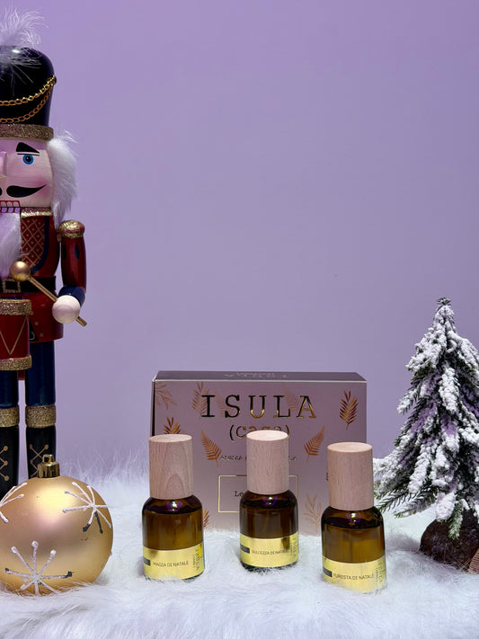 Coffret de Noël - Spray d'Ambiance Isula Parfums