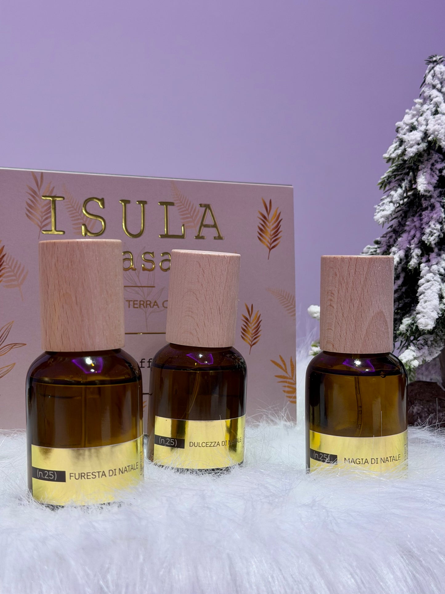 Coffret de Noël - Spray d'Ambiance Isula Parfums